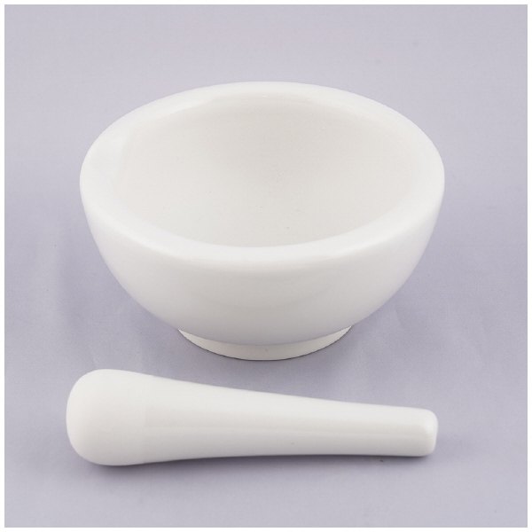 アズワン（株） 磁製乳鉢 乳棒付 6-549 磁製乳鉢　１２０ｍｍ　乳棒付 6-549-03