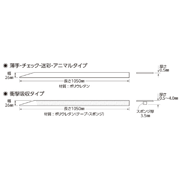 オーエッチ工業（株） グリップテープ 衝撃吸収 ブラック GTS-BK グリップテープ　衝撃吸収　ブラック GTS-BK