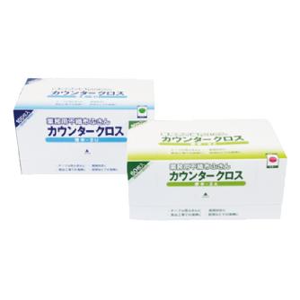 （株）橋本クロス カウンタークロス 60枚×6箱＝1C カウンタークロス　６０枚×６箱＝１Ｃ 2AW(6BOX) ﾎﾜｲﾄ