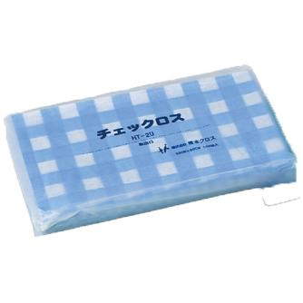 （株）橋本クロス チェックロス 60枚×9袋＝1ケース HT チェックロス　６０枚×９袋＝１ケース HT-2AB ﾌﾞﾙｰ