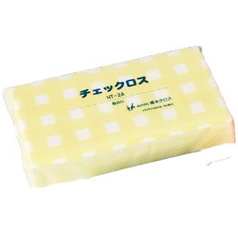 （株）橋本クロス チェックロス 60枚×9袋＝1ケース HT チェックロス　６０枚×９袋＝１ケース HT-2AY ｲｴﾛｰ