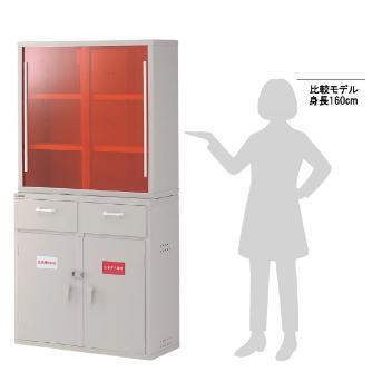 アズワン（株） エンビ薬品庫 3-070 エンビ薬品庫　１Ｓ型 3-070-01