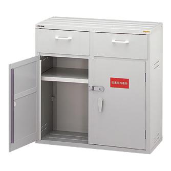 アズワン（株） エンビ薬品庫 3-070 エンビ薬品庫　１Ｄ型 3-070-03