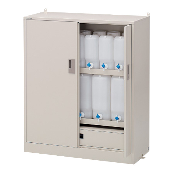 アズワン（株） 薬液保管スライドロッカー SL－110 3-3012-01 薬液保管スライドロッカー　ＳＬ－１１０ 3-3012-01