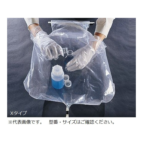 アズワン（株） グローブバッグ 3-119 グローブバッグ　Ｘ－２７　６枚入 3-119-02