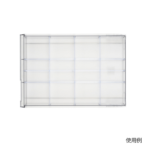 アズワン（株） B4型カセッター 3-272 Ｂ４型カセッター　Ｂ４－２２２ヨコ仕切板 3-272-10