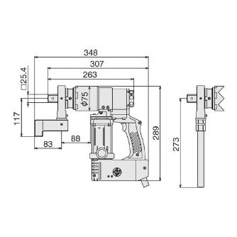 ＴＯＮＥ（株） ナットランナー(シンプルトルコン GSTタイプ) GST シンプルトルコン GST82T