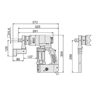 ＴＯＮＥ（株） ナットランナー(シンプルトルコン GSTタイプ) GST シンプルトルコン GST121T