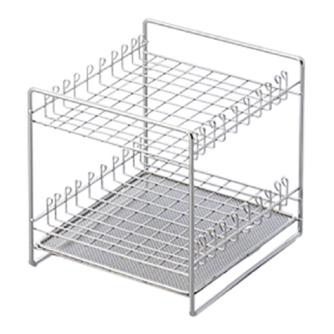 アズワン（株） 3方ピペット立 3-204 ３方ピペット立　ＳＳ型 3-204-01