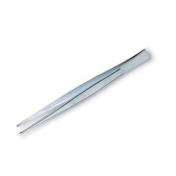 アズワン（株） ステンレス製ピンセット 6-531 ステンレス製ピンセット　１２５ｍｍ 6-531-01