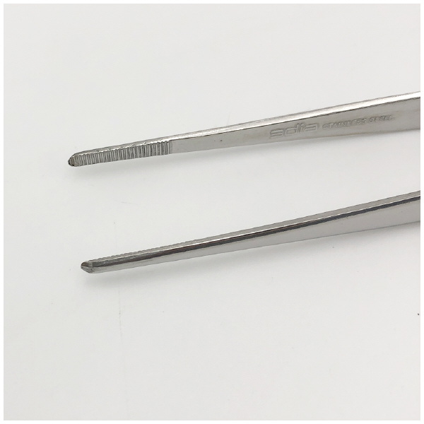 アズワン（株） ステンレス製ピンセット 6-531 ステンレス製ピンセット　１５０ｍｍ 6-531-02