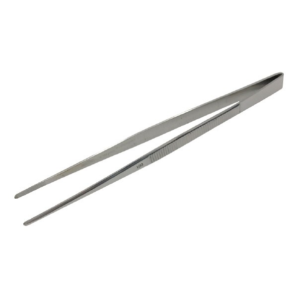 アズワン（株） ステンレス製ピンセット 6-531 ステンレス製ピンセット　１８０ｍｍ 6-531-03