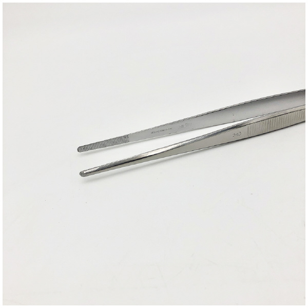 アズワン（株） ステンレス製ピンセット 6-531 ステンレス製ピンセット　２４０ｍｍ 6-531-05