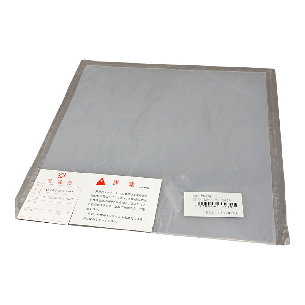 アズワン（株） シリコンゴムシート 6-611 シリコンゴムシート　２ｔ　３００角 6-611-04