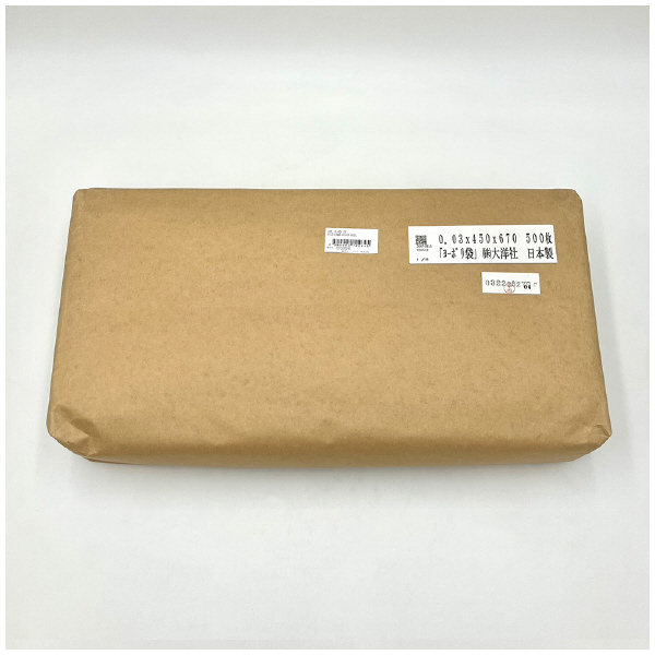 アズワン（株） ポリ袋 0.03mm厚 6-629 ポリ袋　０．０３ｍｍ厚４５０×６７０五百 6-629-24