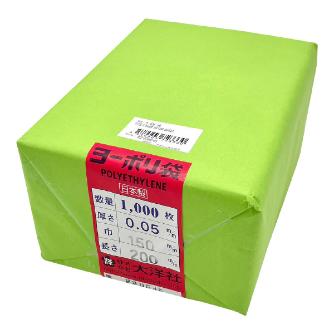 アズワン（株） ポリ袋 0.05mm厚 6-630 ポリ袋　０．０５ｍｍ厚１５０×２００千枚 6-630-10
