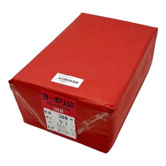 アズワン（株） ポリ袋 0.1mm厚 6-631 ポリ袋０．１ｍｍ厚　１６５×２８０　五百 6-631-07