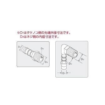 アズワン（株） ホースエルボーWES 6-7119 ホースエルボーＷＥＳ－６×１／８　１０入 6-7119-01