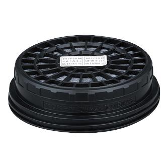 アズワン（株） 吸収缶(低濃度用)有機ガス用 6-8389 吸収缶（低濃度用）有機ガス用ＫＧＣ－１０ 6-8389-05