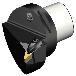 サンドビック（株） T-MaxP カッティングヘッド C8-DVJN Ｔ－ＭａｘＰ　カッティングヘッド　【Ｆ】 C8-DVJNR-55080-16