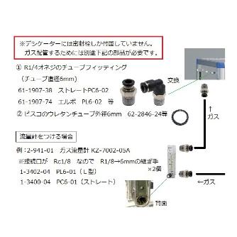 アズワン（株） ガス置換デシケーター 1-5210 ガス置換デシケーターＢＧ　ＧＤＢＧ１ＫＳ 1-5210-04