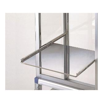 アズワン（株） デシケーター用アクセサリー 1-5216 デシケータアクセサリースライドレール棚板 1-5216-07