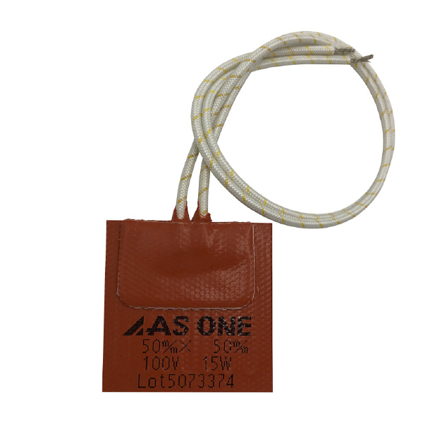 アズワン（株） シリコンラバーヒーター 1-130 シリコンラバーヒーター　５０Ｘ５０ 1-130-01