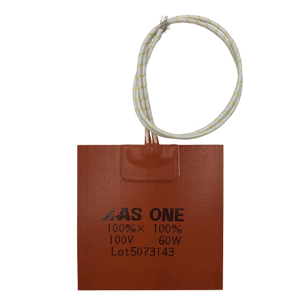 アズワン（株） シリコンラバーヒーター 1-131 シリコンラバーヒーター　１００Ｘ１００ 1-131-02