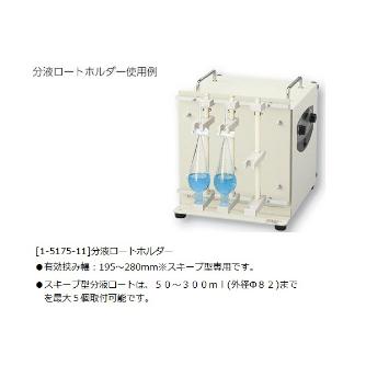 アズワン（株） 万能シェーカーオプション 1-5176 万能シェーカーオプション分液ロートホルダ 1-5176-01