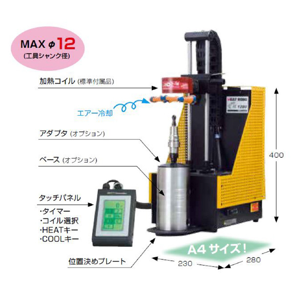 （株）ＭＳＴコーポレーション ヒートロボ 電磁 HRD ヒートロボ　電磁 HRD-01S