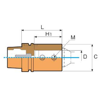 （株）ＭＳＴコーポレーション サイドロックホルダ/複合 T63-CC サイドロックホルダ／複合 T63-CC32-90