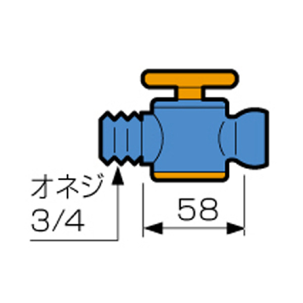 （株）ＭＳＴコーポレーション ロックライン バルブ VAL ロックライン　バルブ VAL19-P3/4-2