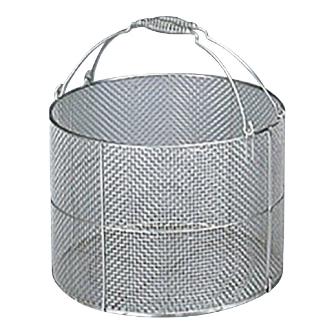 アズワン（株） ステン丸型洗浄カゴ 4-097 ステン丸型洗浄カゴ　特大 4-097-01