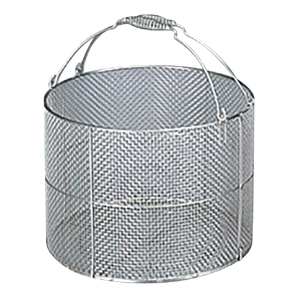 アズワン（株） ステン丸型洗浄カゴ 4-097 ステン丸型洗浄カゴ　特大 4-097-01