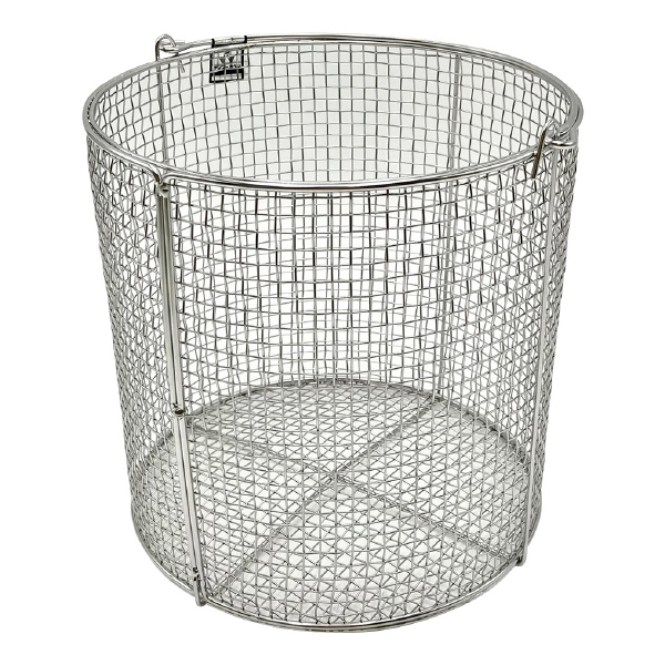 アズワン（株） ステン丸型洗浄カゴ 4-097 ステン丸型洗浄カゴ　中 4-097-04