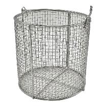 アズワン（株） ステン丸型洗浄カゴ 4-097