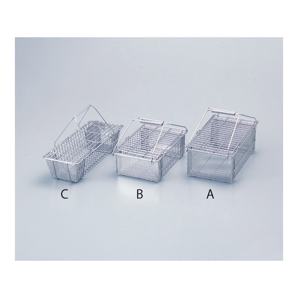 アズワン（株） ステンフタ付万能カゴ 4-105 ステンフタ付万能カゴＢ 4-105-02