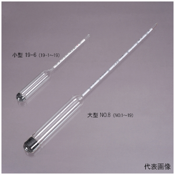 アズワン（株） 標準比重計 1-518 標準比重計　ＮＯ．１８ 1-518-19