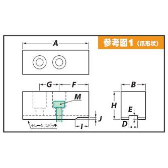 （株）アーム産業 SMW用鉄生爪 BHM ＳＭＷ用鉄生爪 BHM-125 H30