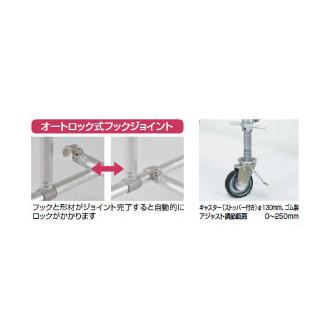 （株）ピカコーポレイション 移動式足場 ATA 移動式足場 ATA-5HB
