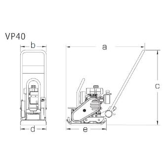 やまびこジャパン（株） バイブレーションプレート VP バイブレーションプレート VP40H