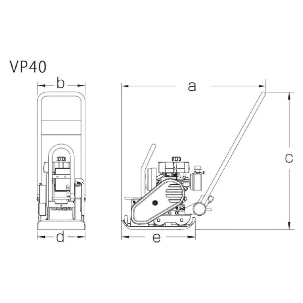 やまびこジャパン（株） バイブレーションプレート VP バイブレーションプレート VP40H