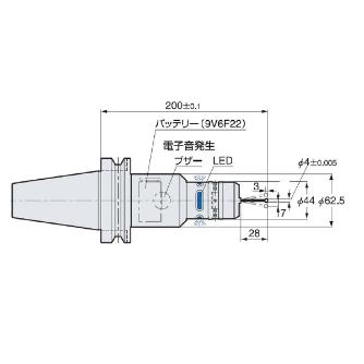 （株）日研工作所 マシニングセンタ用マイクロタッチ BT-UMTX マシニングセンタ用マイクロタッチ BT30-UMTX200W