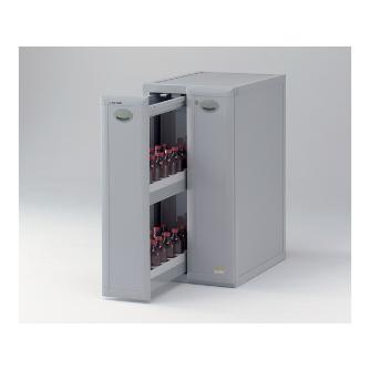アズワン（株） 塩ビ製薬品保管庫 PVS－2 3-5035-01 塩ビ製薬品保管庫　ＰＶＳ－２ 3-5035-01