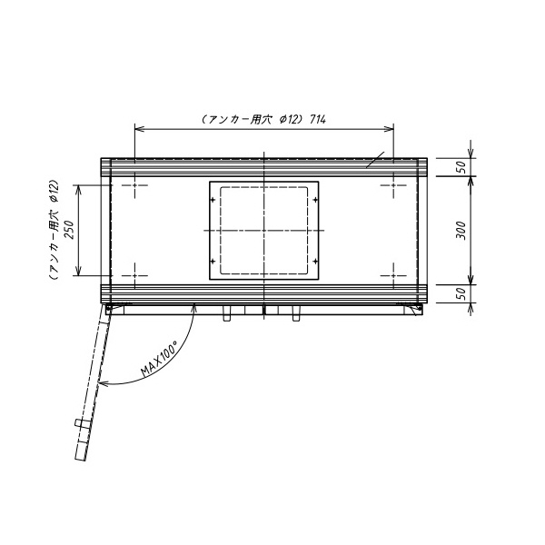 アズワン（株） 排気機能付薬品庫 3-5318 排気機能付薬品庫　ＤＭＣ－１８０Ｎ 3-5318-02