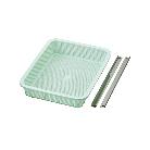 アズワン（株） ニューダストアウト用 浅バスケット棚 3-5034-02