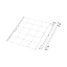 アズワン（株） ニューダストアウト用 角メッシュ棚 3-5034