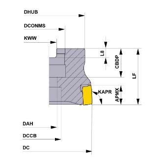 三菱マテリアル（株） カッタ 肩削り用(アーバタイプ) VOX400 カッタ　肩削り用（アーバタイプ） VOX400R08004C