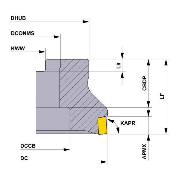 三菱マテリアル（株） カッタ 肩削り用(アーバタイプ) VOX400 カッタ　肩削り用（アーバタイプ） VOX400R10006D