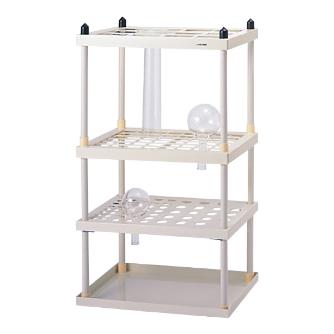 アズワン（株） 万能アイデアル乾燥台 1組(組立式) 4-148-01 万能アイデアル乾燥台　１組（組立式） 4-148-01